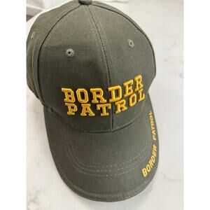 Rothco Baseball Hat Men's One Size Green Cotton Border Patrol Activewear Sports